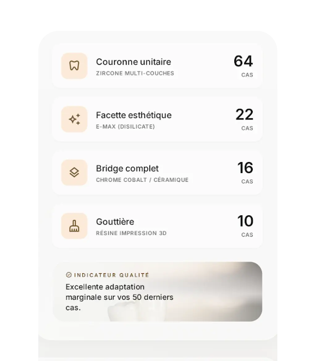 Interface commande
