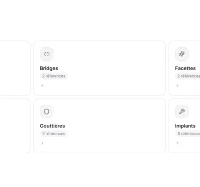 Catalogue prothèses