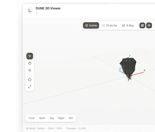 Interface validation 3D