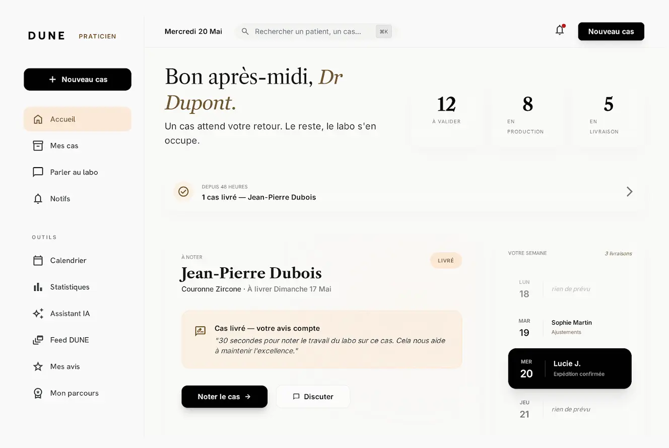 Dune AI Dashboard