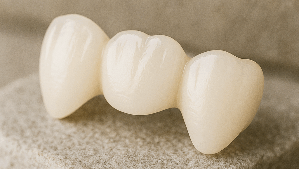 Bridge dentaire ou Cantilover en céramique