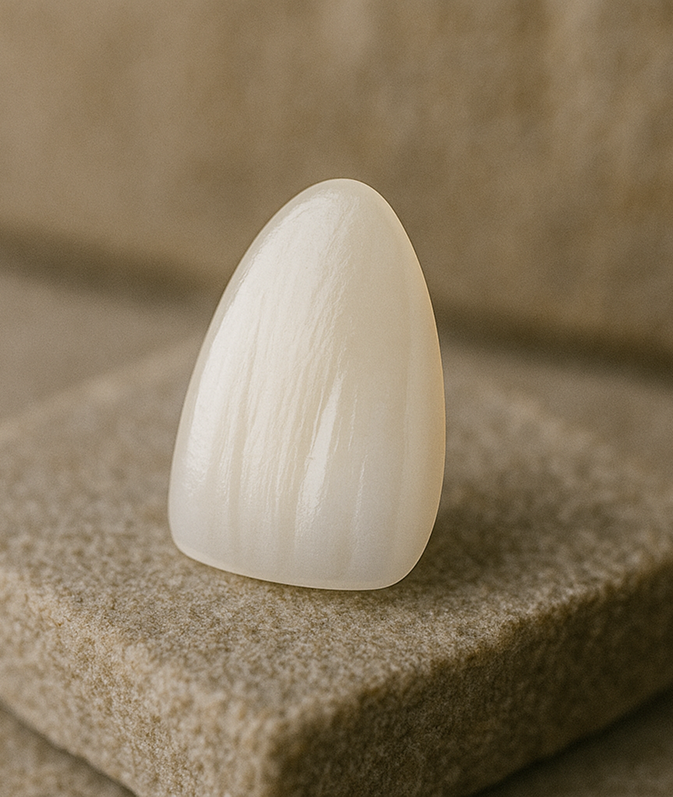 Facette dentaire en composite ou en céramique